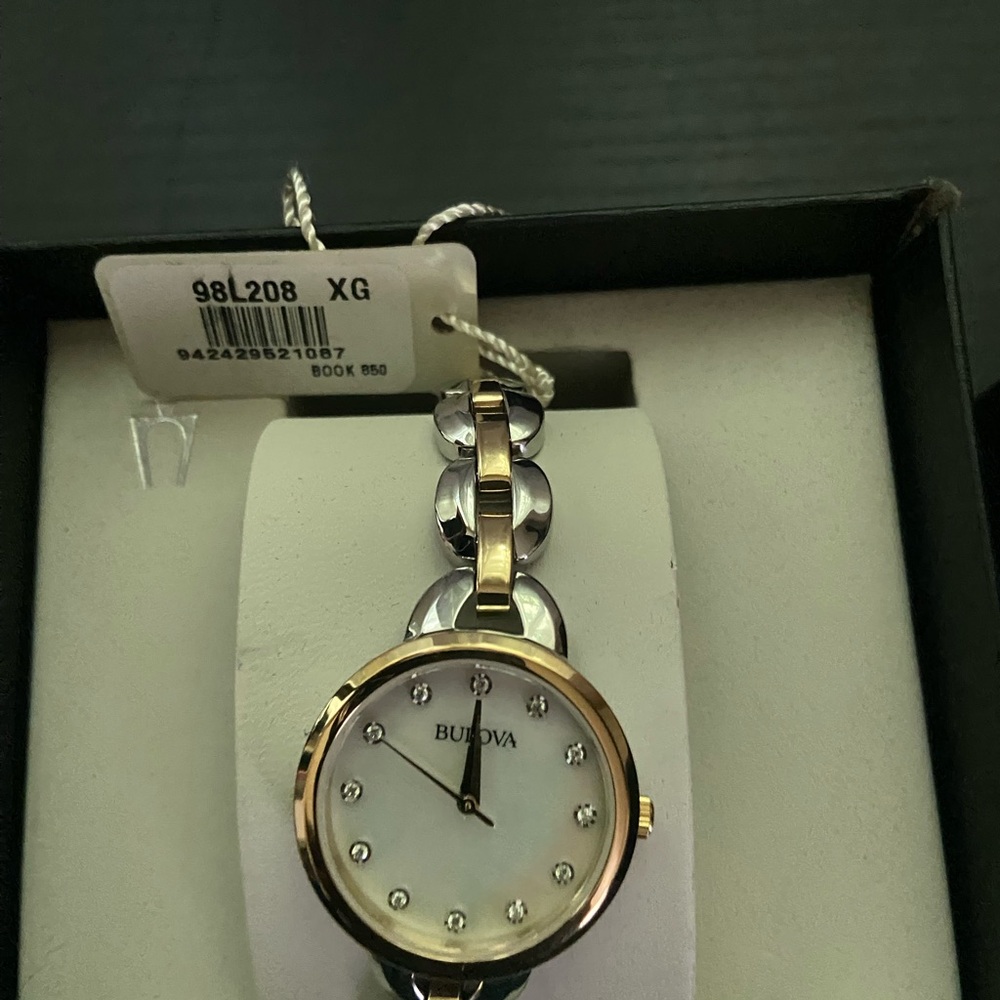 Bulova Women's Gold and Silver Watch